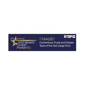 STEP Finalist Contentious Trusts and Estates 2023